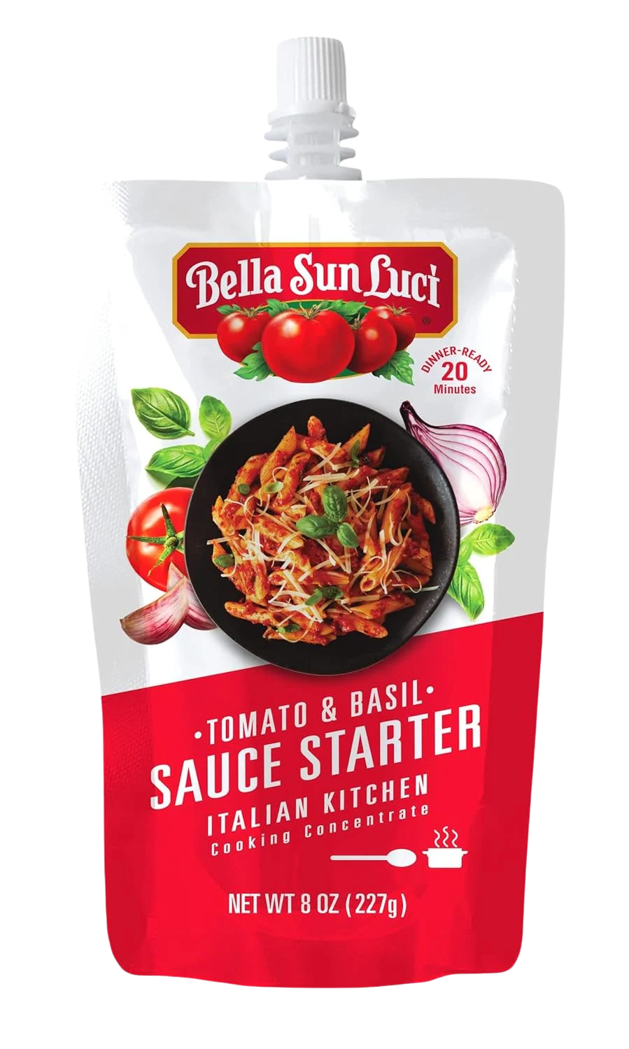 Tomato and Basil Sauce Starter (8 Pack) - Image 2