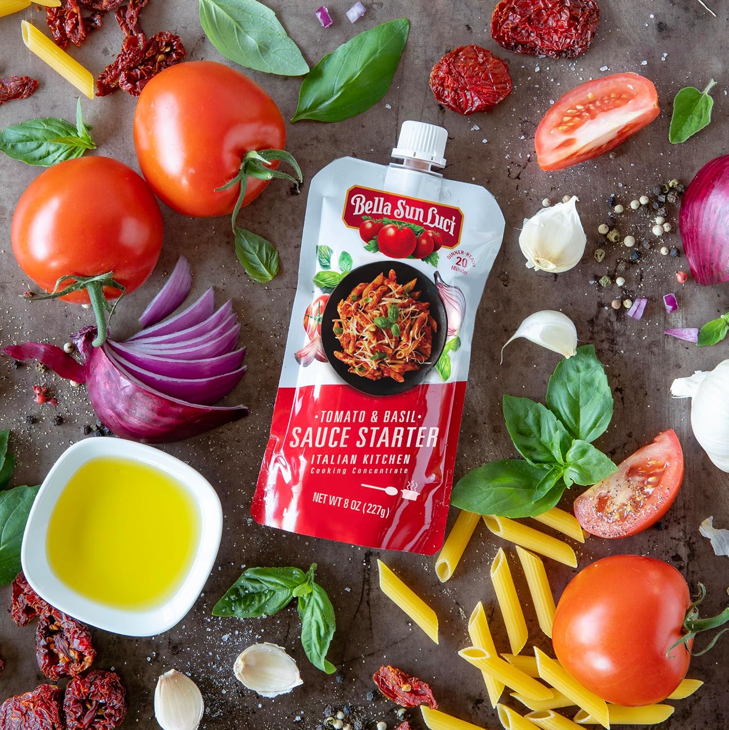 Tomato and Basil Sauce Starter (8 Pack) - Image 4