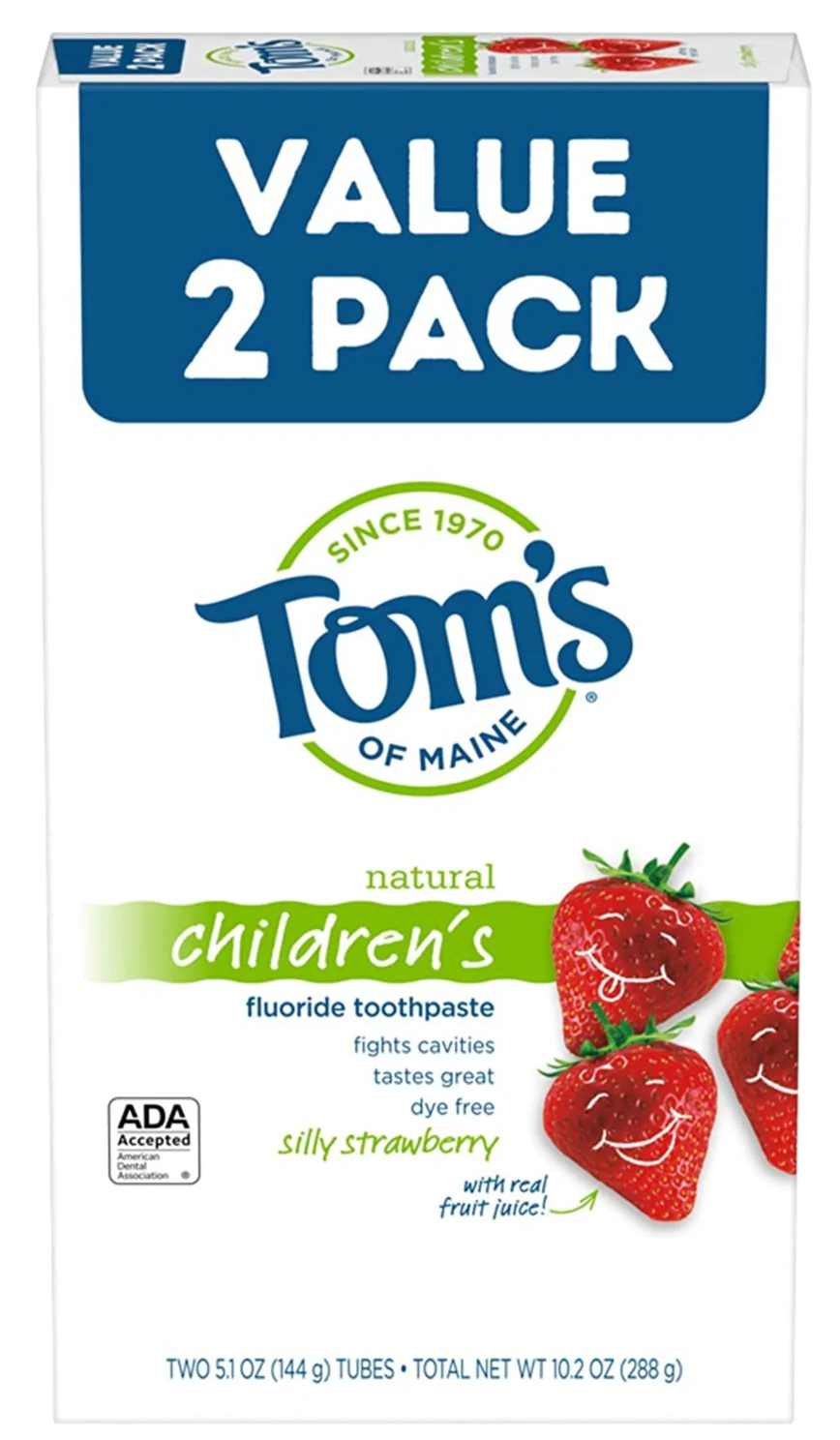 Strawberry Kids Toothpaste (Value 2 Pack)