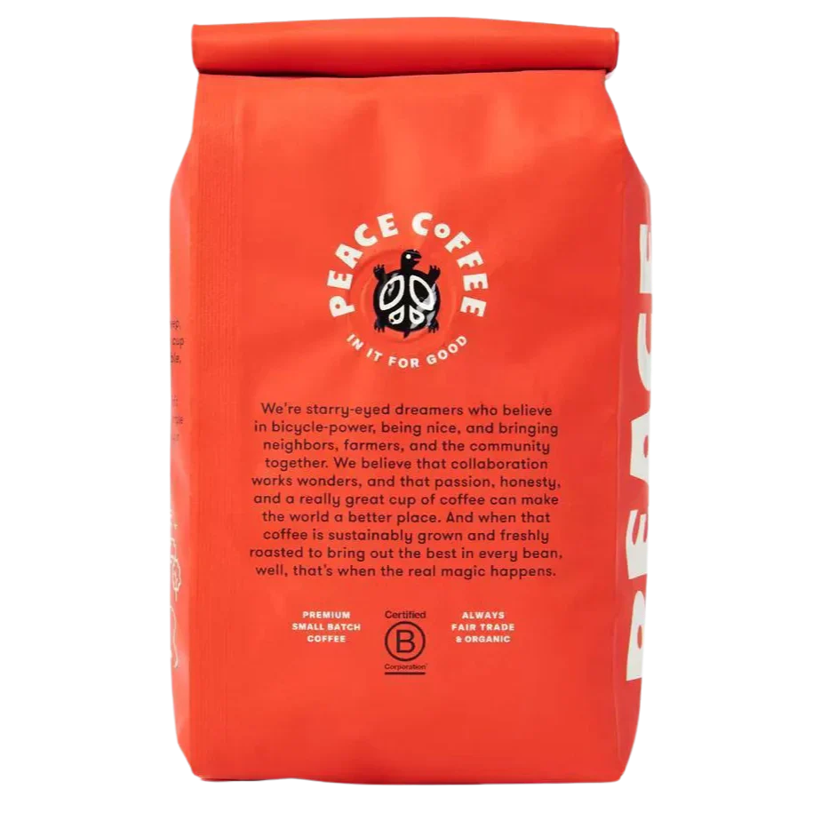 Organic Tree Hugger Whole Bean Dark Roast Coffee - Image 4
