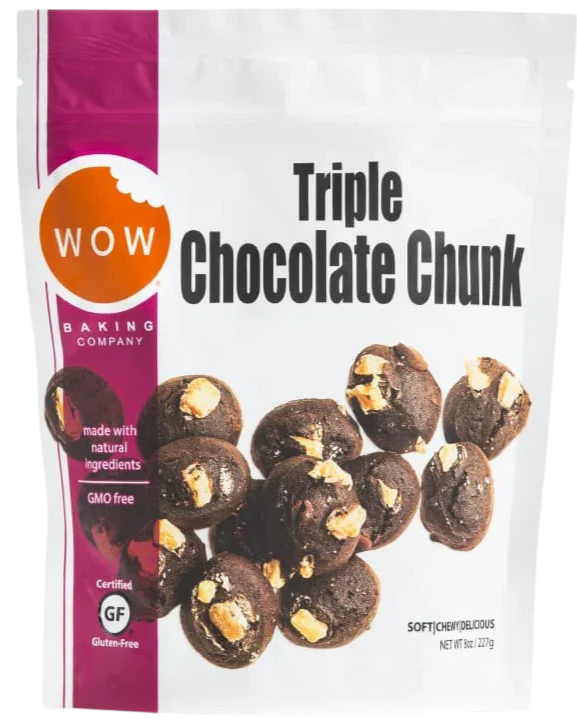 Triple Chocolate Chunk Gluten-Free Cookies