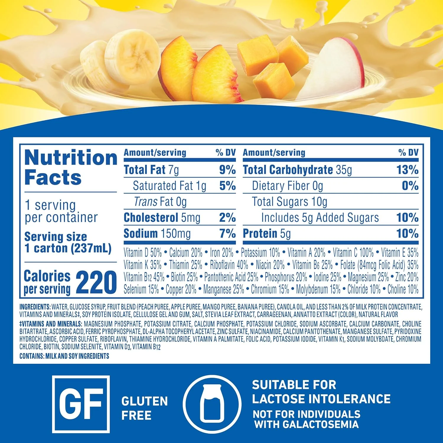 Tropical Fruit & Protein Smoothie (6 Pack) - Image 4