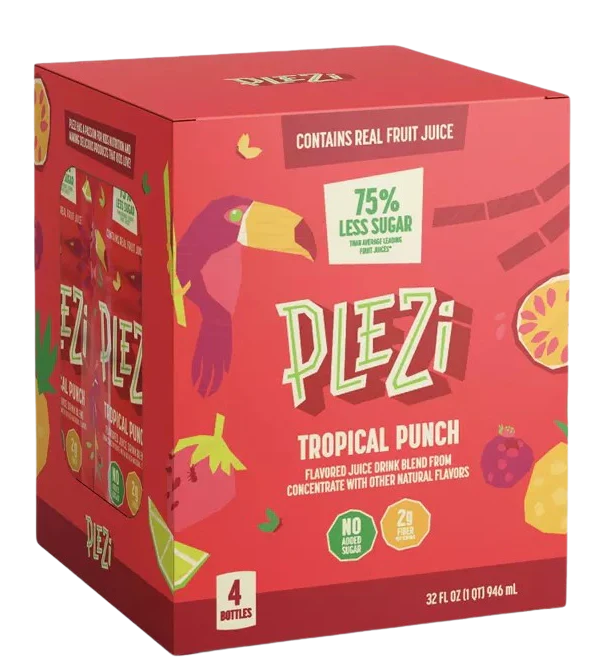 Tropical Punch Flavored Drink (4 Pack)