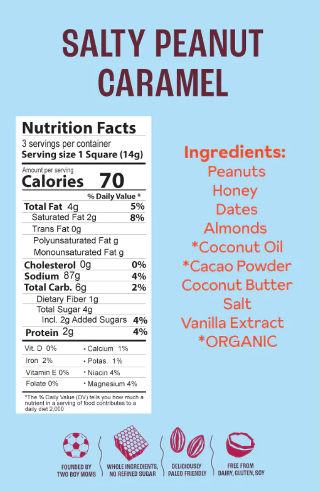 Salty Peanut Caramel Brownie Batter Bites (8 Pack) - Image 6