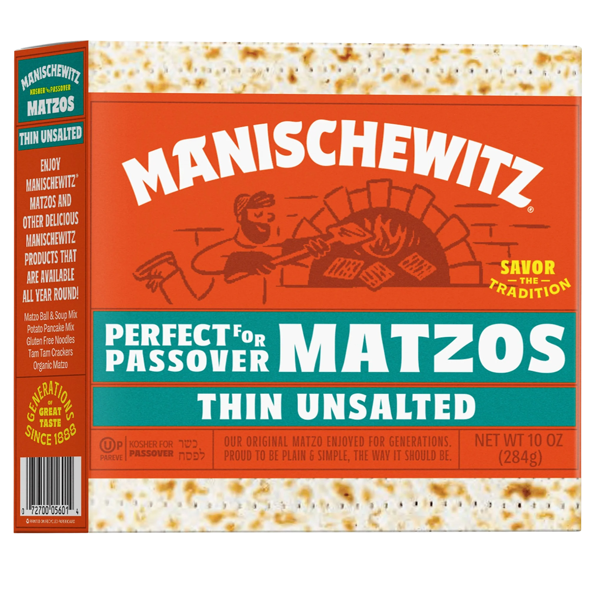 Unsalted Thin Matzos