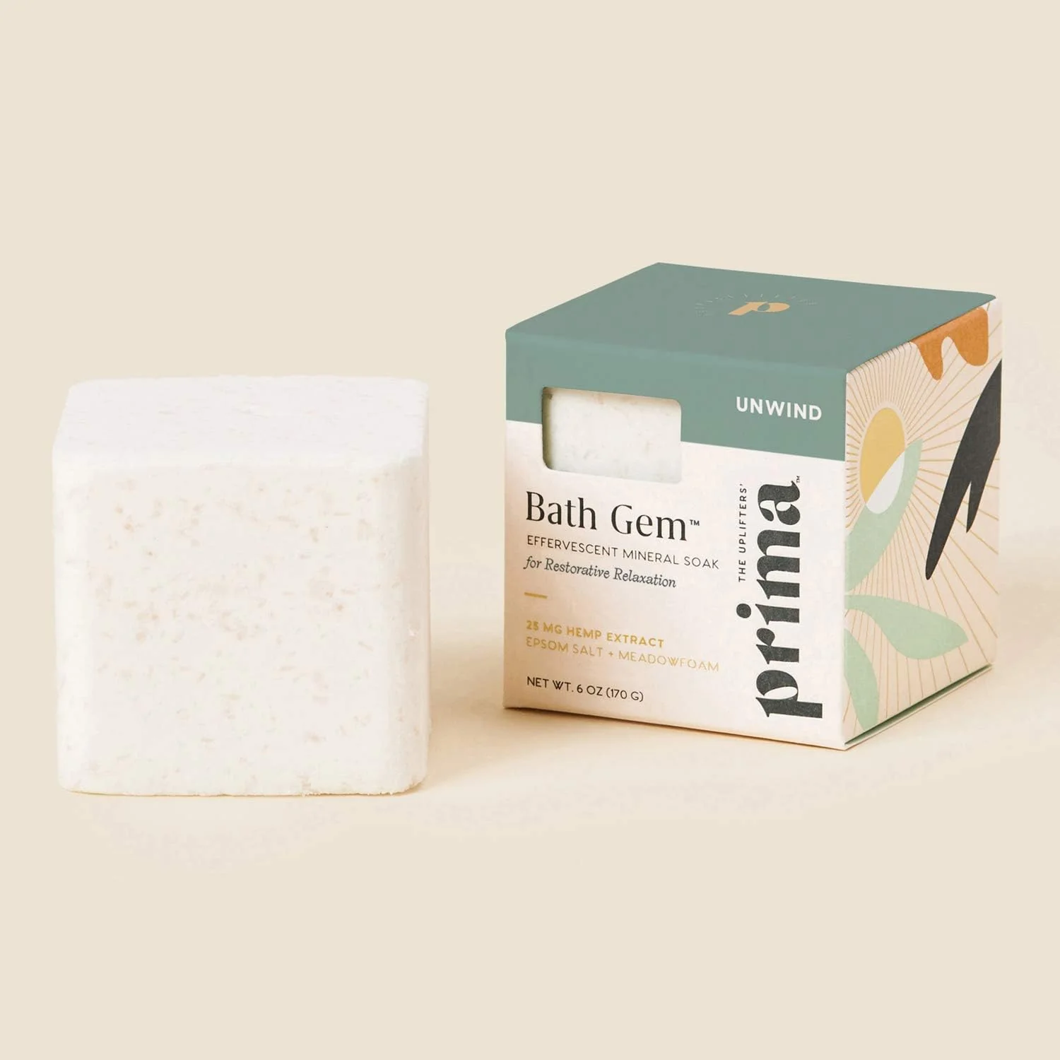 Unwind Bath Gem (CBD) - Image 2