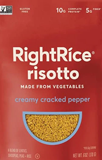 Vegetable Creamy Cracked Pepper Rice