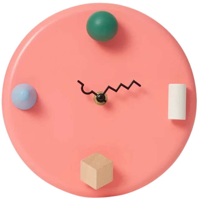 Wall Clock - Pink