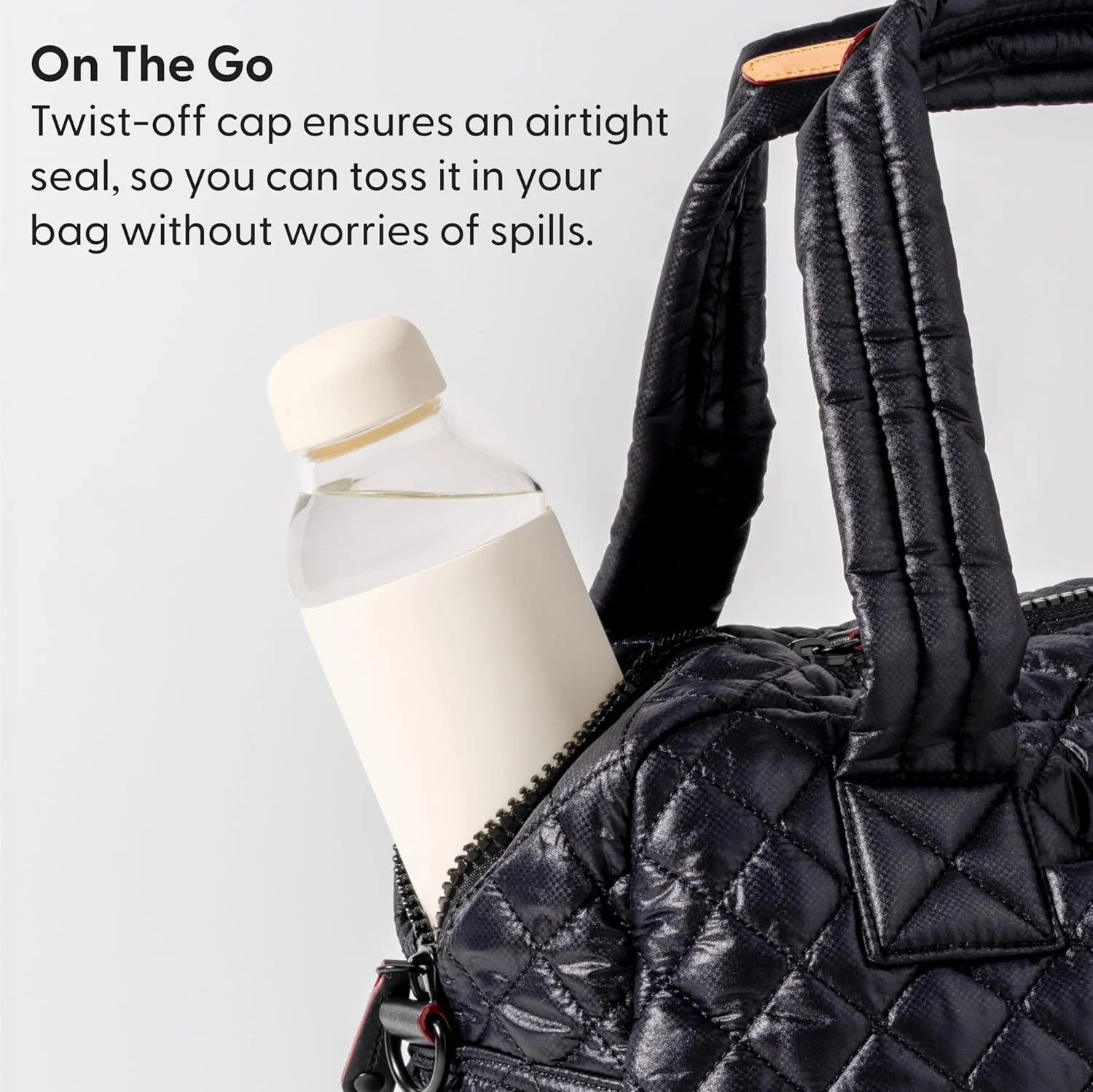 20oz Water Bottle - Terrazzo Cream - Image 3