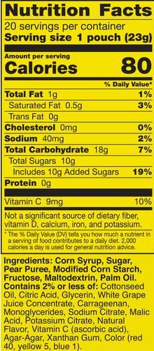 Watermelon And Sour Apple Fruit Flavored Snacks Family Size (20 CT) - Image 4