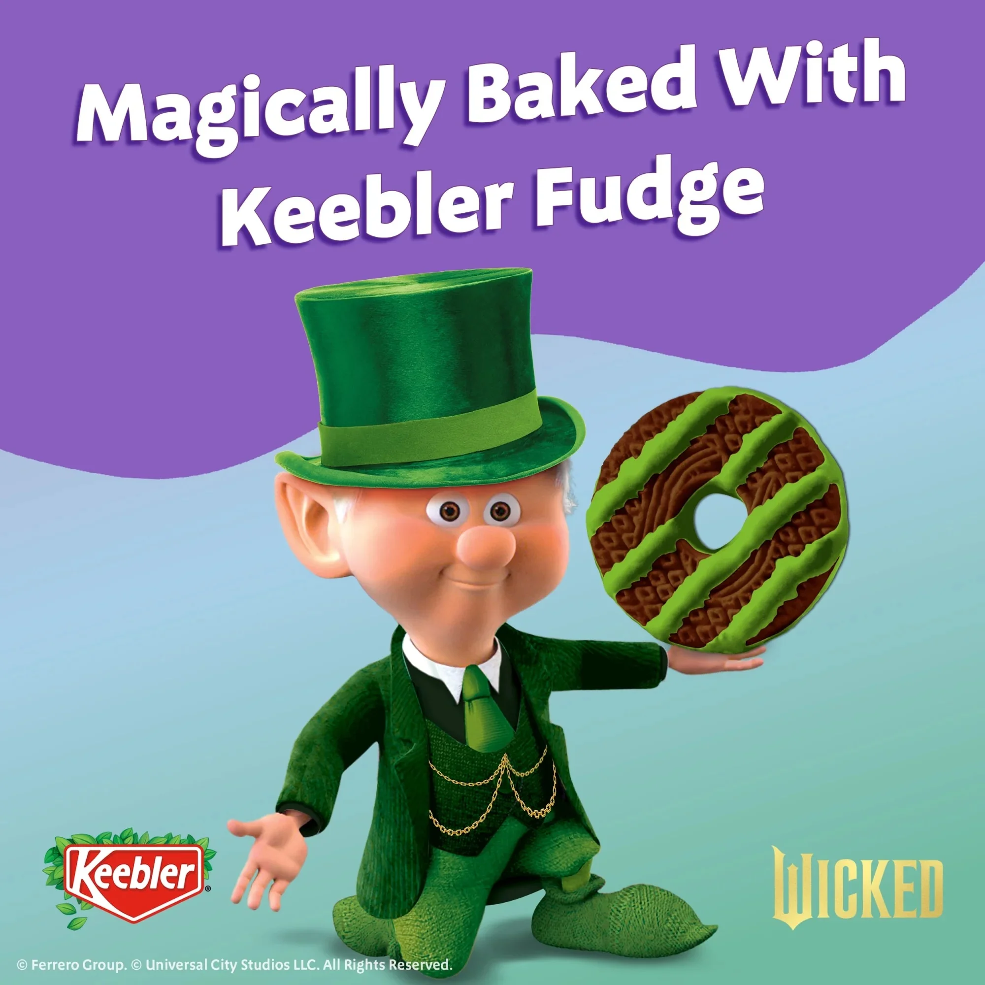 Wicked Fudge Stripes Chocolatey Mint Cookies - Image 3