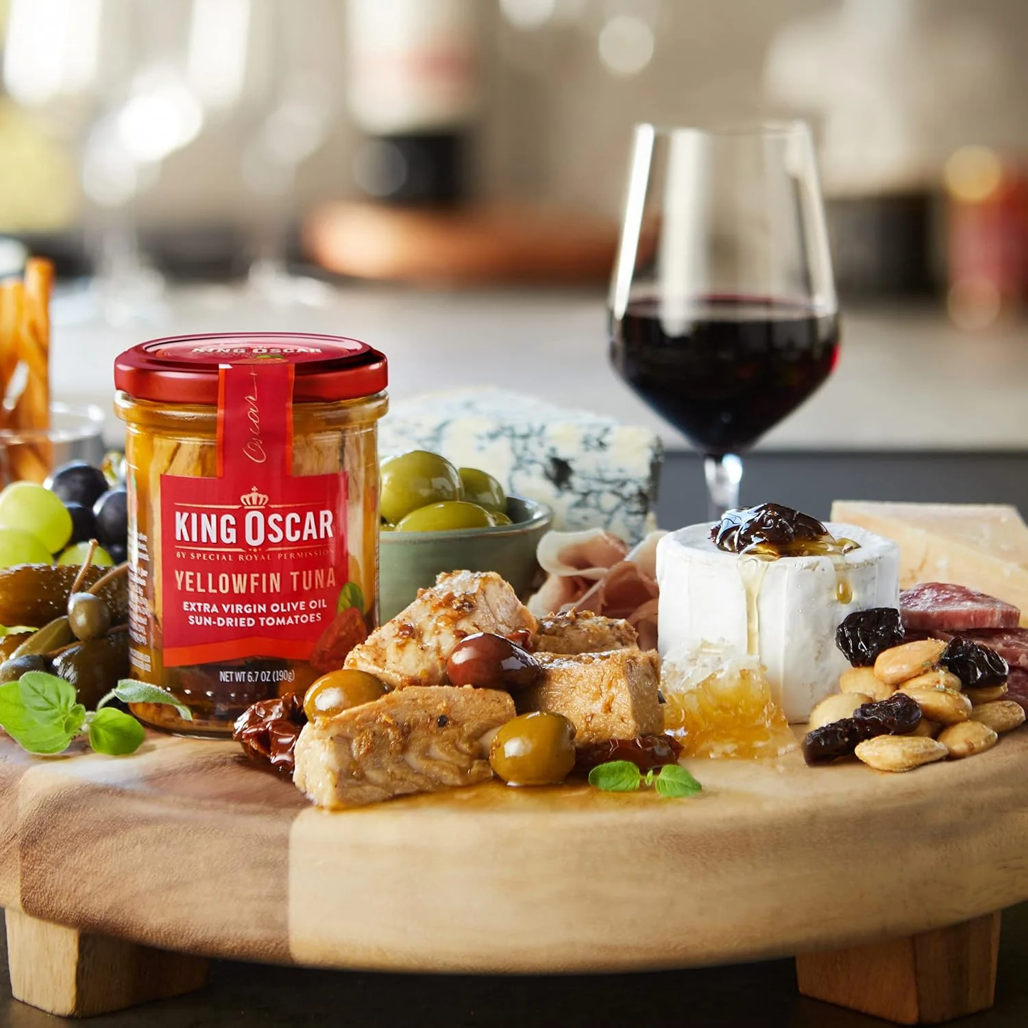 Yellowfin Tuna Fillets in EVOO with Sun-Dried Tomatoes (6 Pack) - Image 3