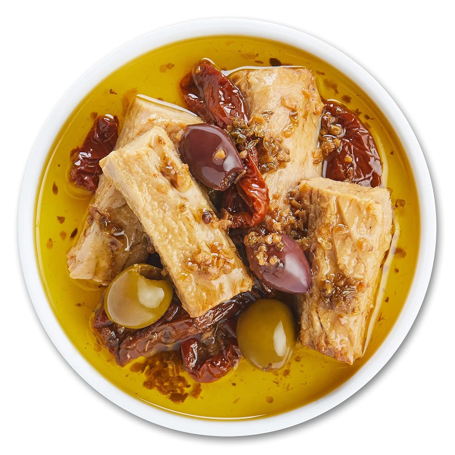 Yellowfin Tuna Fillets in Extra Virgin Olive Oil with Sun-dried Tomatoes - Image 2