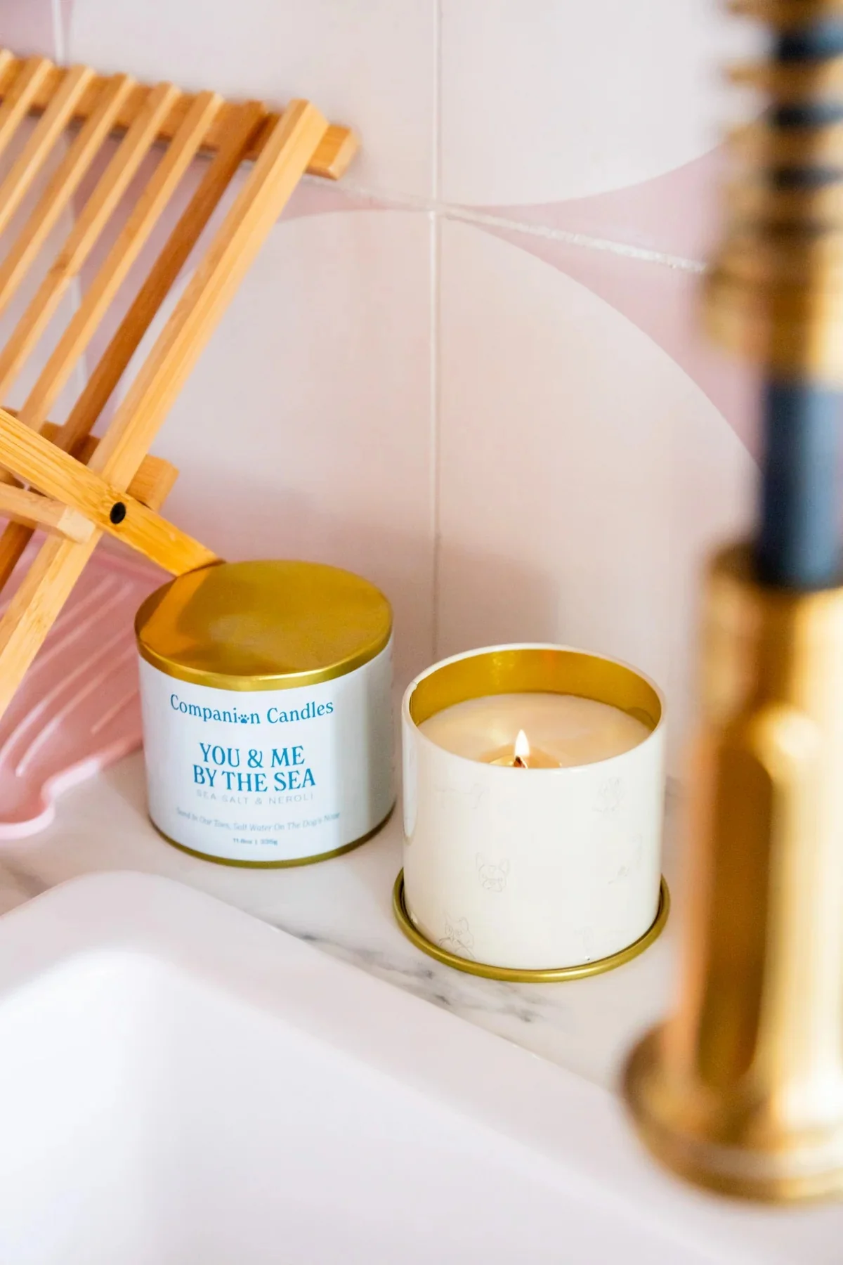 You and Me by the Sea Sea Salt and Neroli Candle - Image 2