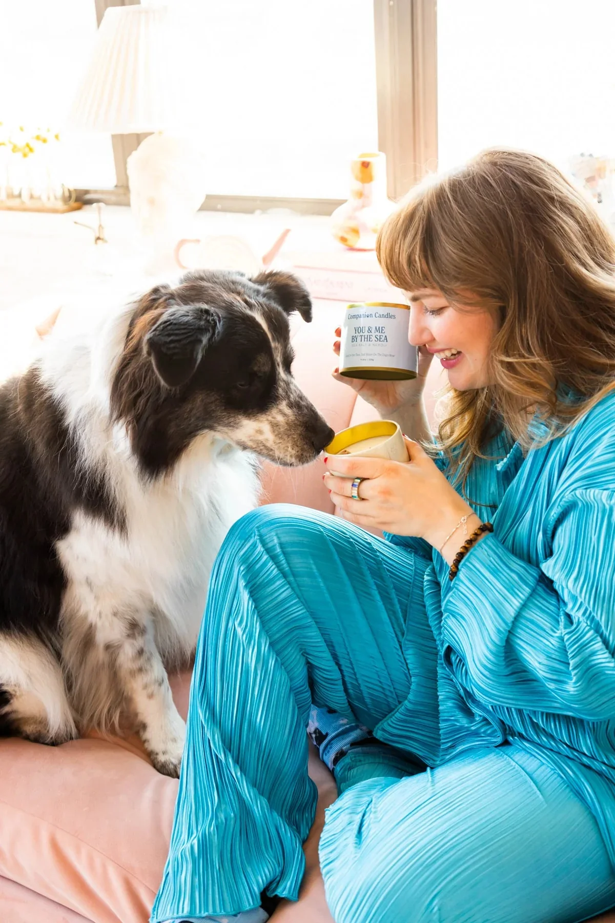 You and Me by the Sea Sea Salt and Neroli Candle - Image 3