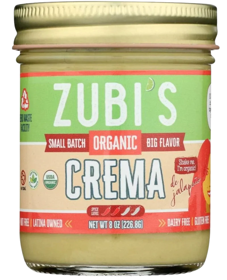 Organic Dip Crema Jalapeno